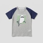 Kids Graphic Print Fish Tee