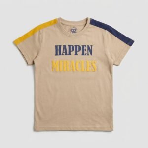 Kids Graphic Print Miracles Tee